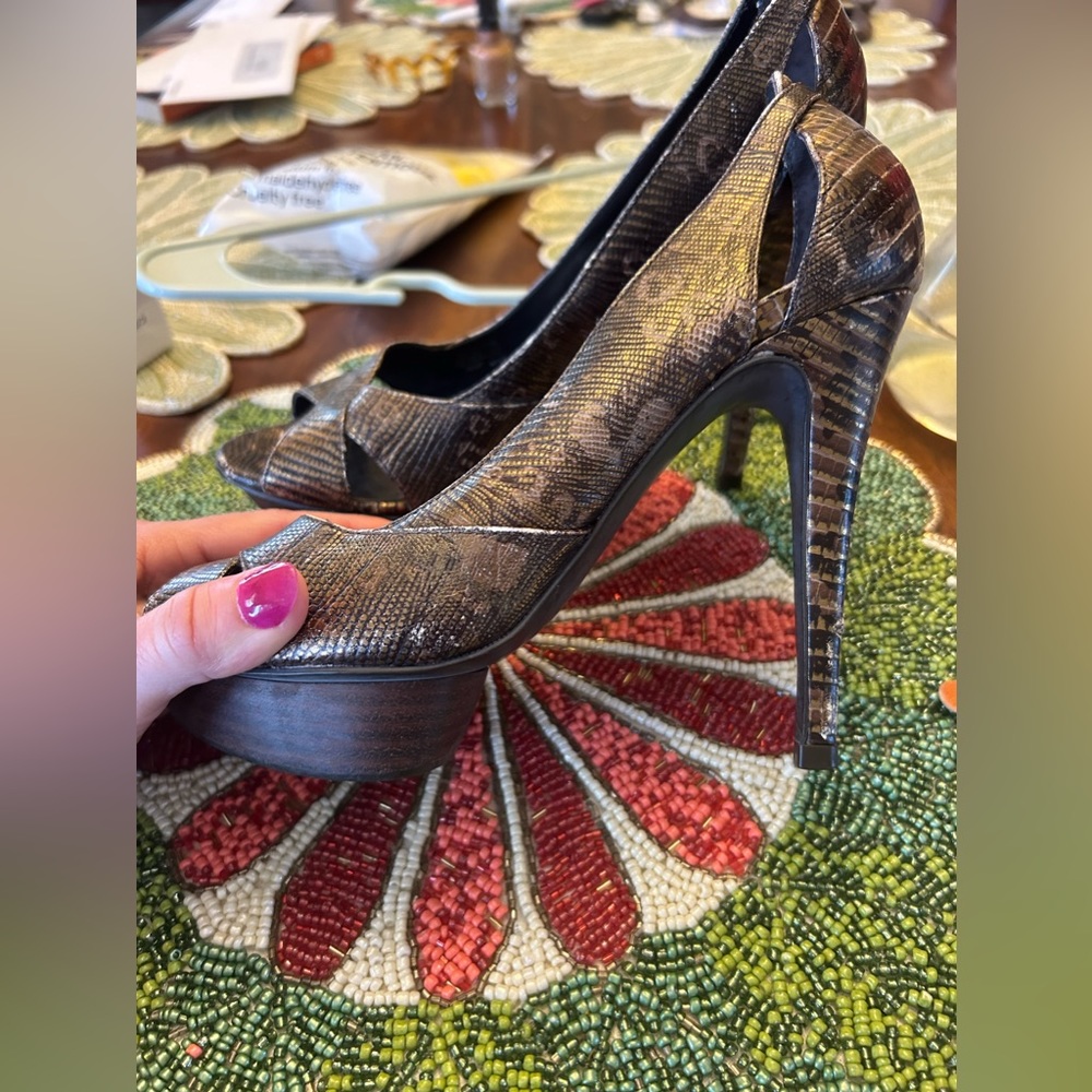 Golden Brown 4 Inch Heels